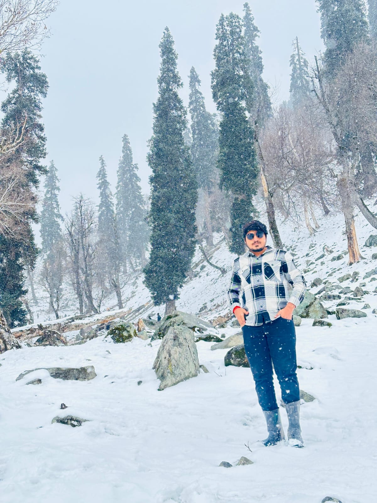 Kashmir mountain scene